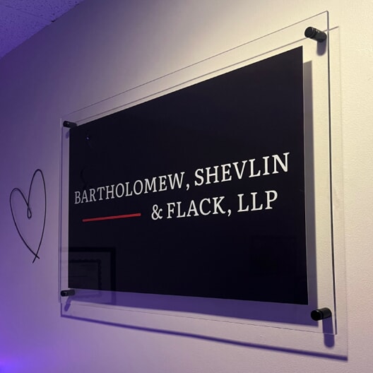 Acrylic Monument Signs